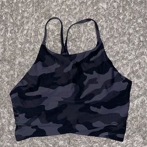 Old Navy grey camo sports tank